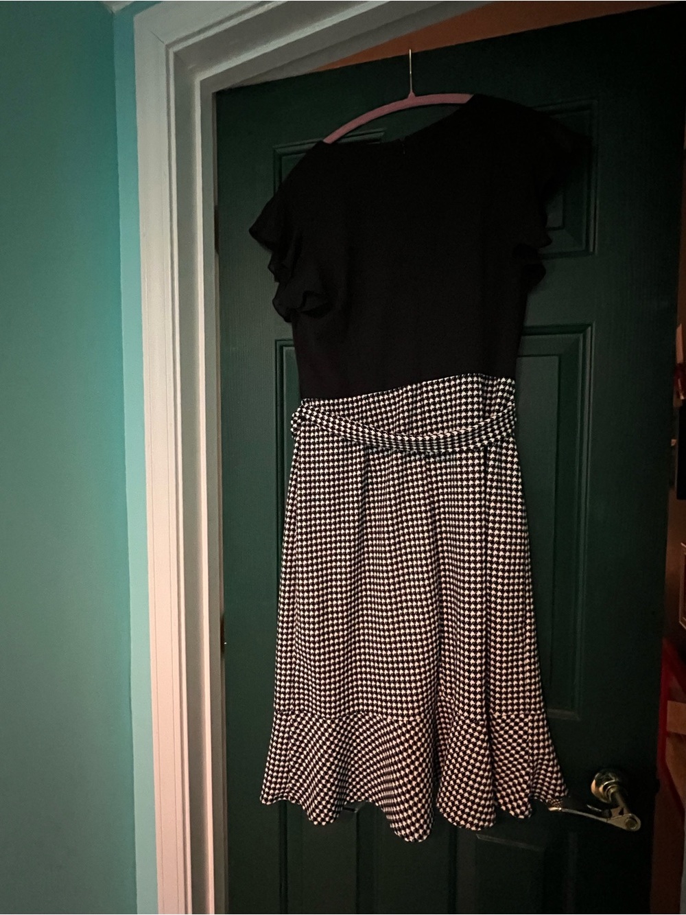 🪩Host Pick 🪩Shelby & Palmer Black & White Dress - Picture 7 of 9